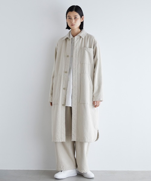 Plantation（プランテーション）の「BIZEN BRUSHヘリンボーン/コート