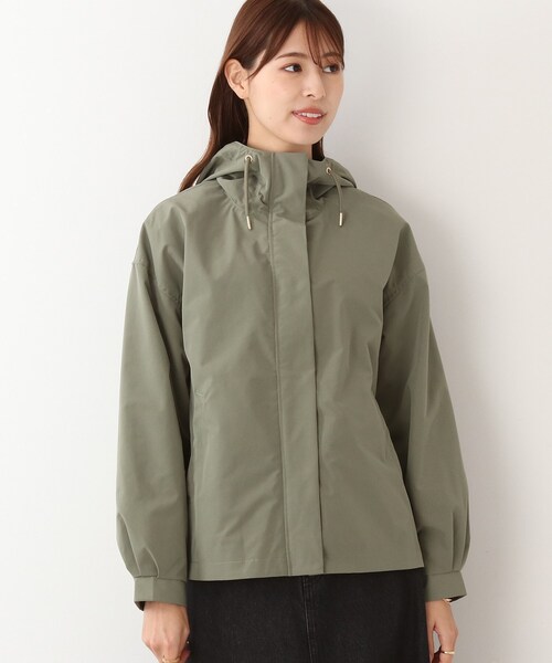 DRESKIP（ドレスキップ）の「◆【撥水】レディなコーデにもマッチする！マウンテンパーカー（ブルゾン・レディース・ネイビー/カーキ/サンドベージュ・02/03/04）」の4枚目の写真