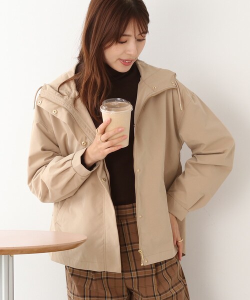 DRESKIP（ドレスキップ）の「◆【撥水】レディなコーデにもマッチする！マウンテンパーカー（ブルゾン・レディース・ネイビー/カーキ/サンドベージュ・02/03/04）」の17枚目の写真