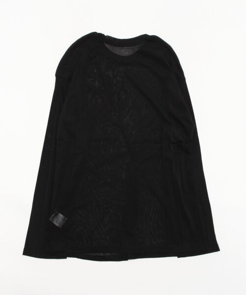 KOBE LETTUCE（コウベレタス）の「シアーカットソートップス（Tシャツ/カットソー・レディース・オフホワイト/ブラック/ベージュ・FREE）」の4枚目の写真