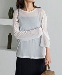 KOBE LETTUCE | シアーカットソートップス(Tシャツ/カットソー)