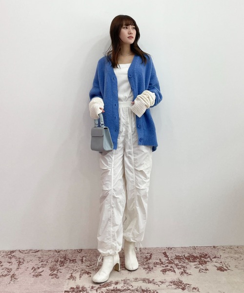 EPIMI E'PIMMY（エピミエピミー）の「バリエリブアームウォーマー（アームカバー・レディース・ベージュ/グリーン系その他/オレンジ/ピンク/オフホワイト/グレー/ブラック・MEDIUM）」の19枚目の写真