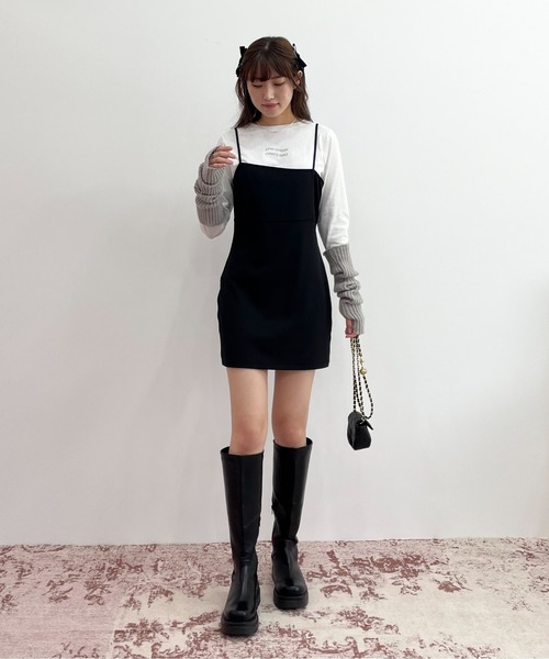 EPIMI E'PIMMY（エピミエピミー）の「バリエリブアームウォーマー（アームカバー・レディース・ベージュ/グリーン系その他/オレンジ/ピンク/オフホワイト/グレー/ブラック・MEDIUM）」の11枚目の写真