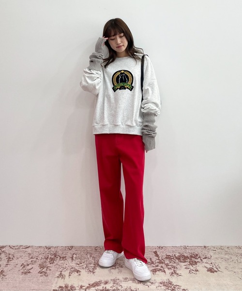 EPIMI E'PIMMY（エピミエピミー）の「バリエリブアームウォーマー（アームカバー・レディース・ベージュ/グリーン系その他/オレンジ/ピンク/オフホワイト/グレー/ブラック・MEDIUM）」の17枚目の写真