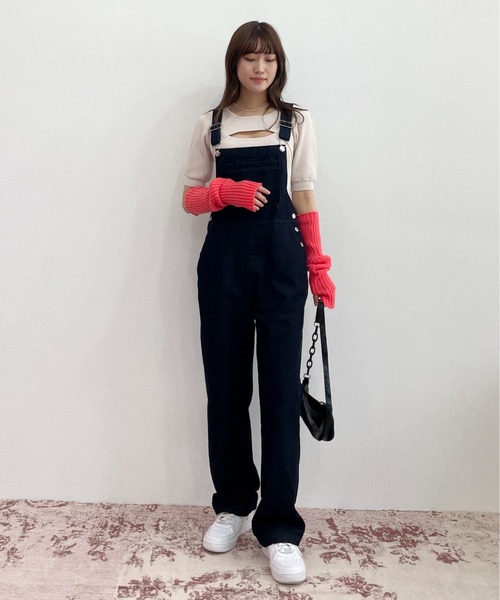 EPIMI E'PIMMY（エピミエピミー）の「バリエリブアームウォーマー（アームカバー・レディース・ベージュ/グリーン系その他/オレンジ/ピンク/オフホワイト/グレー/ブラック・MEDIUM）」の18枚目の写真