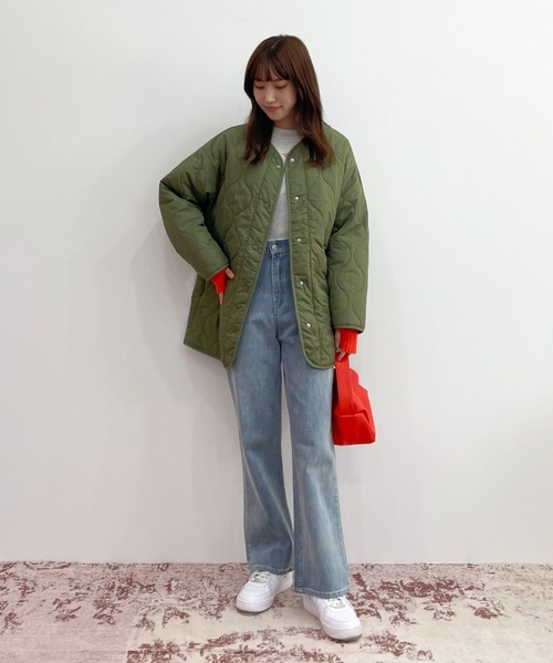 EPIMI E'PIMMY（エピミエピミー）の「バリエリブアームウォーマー（アームカバー・レディース・ベージュ/グリーン系その他/オレンジ/ピンク/オフホワイト/グレー/ブラック・MEDIUM）」の10枚目の写真