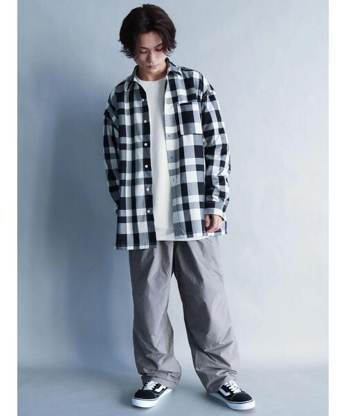 CRAFT STANDARD BOUTIQUE(クラフトスタンダードブティック)の「T/Rレギュラーカラーシャツ(シャツ/ブラウス・メンズ・ホワイト系その他7/ブラック/ブラック系その他/ダークネイビー/ダークグレー/モカ・M/L/LL)」の15枚目の写真