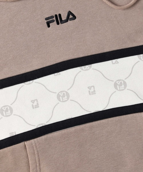 FILA(フィラ)の「【FILA】カラー切替パーカー(パーカー・レディース・ネイビー/ベージュ/グリーン・M/L)」の7枚目の写真