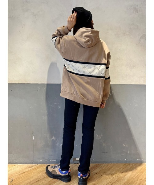 FILA(フィラ)の「【FILA】カラー切替パーカー(パーカー・レディース・ネイビー/ベージュ/グリーン・M/L)」の16枚目の写真