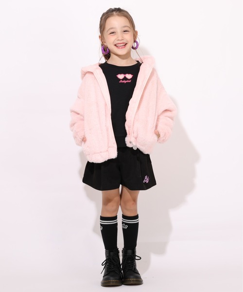 BABYDOLL（ベビードール）の「ファーアウター 7242K（ダウンジャケット/コート・キッズ・ブラック/チェリーピンク・110cm/90cm/140cm/120cm/130cm/100cm）」の11枚目の写真