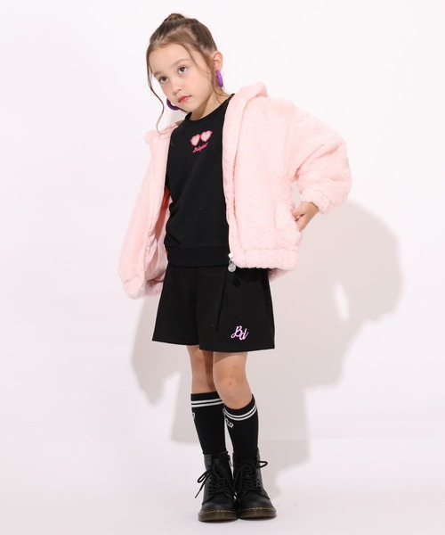 BABYDOLL（ベビードール）の「ファーアウター 7242K（ダウンジャケット/コート・キッズ・ブラック/チェリーピンク・110cm/90cm/140cm/120cm/130cm/100cm）」の16枚目の写真