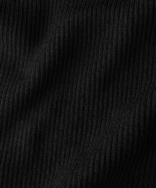 ROPE'(ロペ)の「【毛玉になりにくい/手洗い可】ハイゲージウールリブタートルネックニット(ニット/セーター・レディース・ホワイト/ネイビー/ホワイト系その他2/ブラック・38)」の22枚目の写真