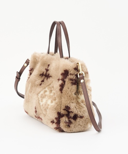 russet（ラシット）の「《SHOPPER》トートバッグS【モノグラムファー