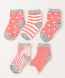 Anuenue | キッズ ショートソックス 5足セット(ソックス/靴下)