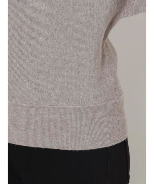 LAGUNAMOON（ラグナムーン）の「ショルダーエンブロイダリーニットプルオーバー（ニット/セーター・レディース・アイボリー/チャコールグレー/ライトグレー・FREE）」の10枚目の写真