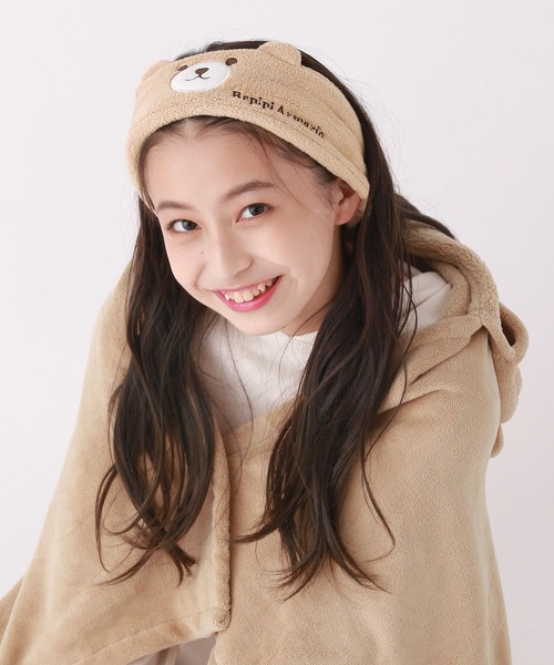 repipi armario(レピピ アルマリオ)の「クマヘアバンド(ヘアバンド・キッズ・ブラウン・FREE)」の12枚目の写真