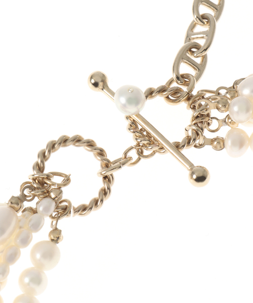 Junco Paris/ジュンコパリ】別注 淡水パール 5連ネックレス
