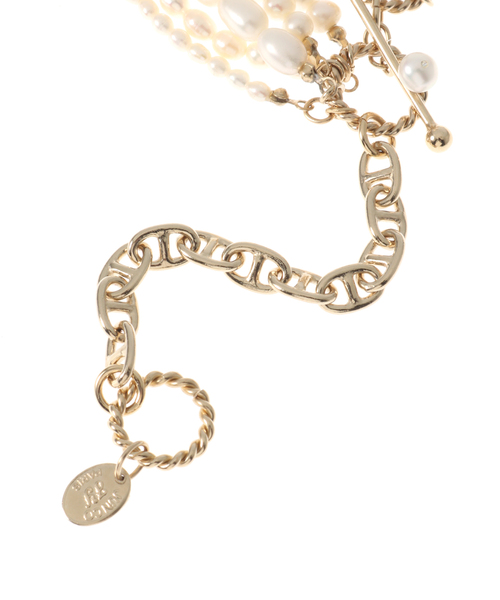 Junco Paris/ジュンコパリ】別注 淡水パール 5連ネックレス