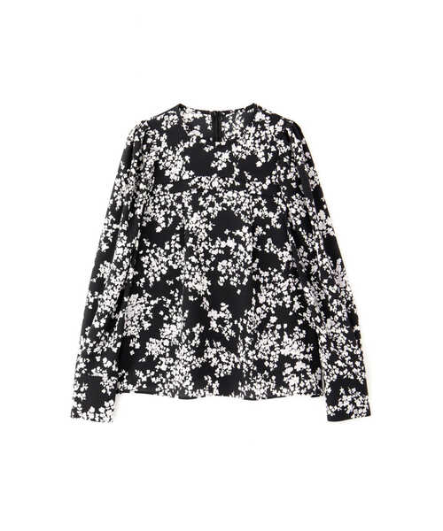 JILL STUART(ジルスチュアート)の「◆ステファニーブラウス(シャツ/ブラウス・レディース・パープル/ブラック・MEDIUM/SMALL)」の3枚目の写真