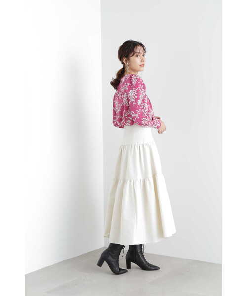 JILL STUART(ジルスチュアート)の「◆ステファニーブラウス(シャツ/ブラウス・レディース・パープル/ブラック・MEDIUM/SMALL)」の13枚目の写真