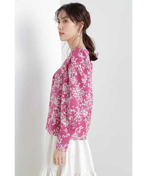 JILL STUART(ジルスチュアート)の「◆ステファニーブラウス(シャツ/ブラウス・レディース・パープル/ブラック・MEDIUM/SMALL)」の15枚目の写真