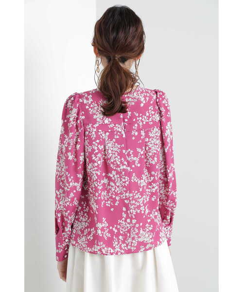 JILL STUART(ジルスチュアート)の「◆ステファニーブラウス(シャツ/ブラウス・レディース・パープル/ブラック・MEDIUM/SMALL)」の16枚目の写真