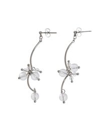 ウェーブビーンズピアス