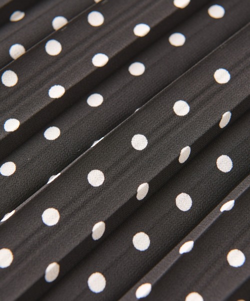 un dix cors（アンディコール）の「ドット柄プリーツスカート（スカート・レディース・ブラック/ホワイト・FREE）」の20枚目の写真
