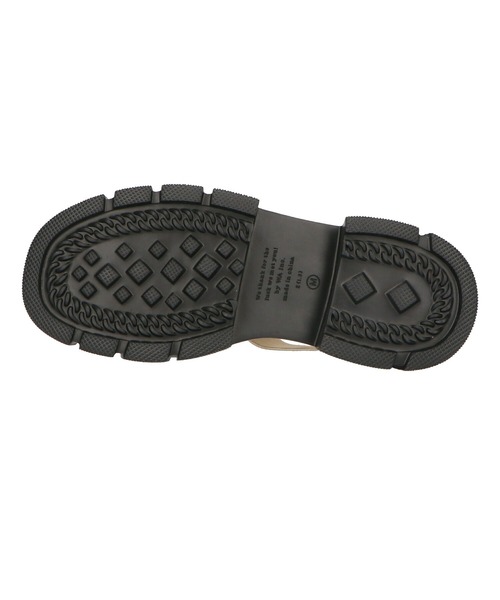 ■2023春夏新作■厚底ワイドストラップグルカサンダル/31226