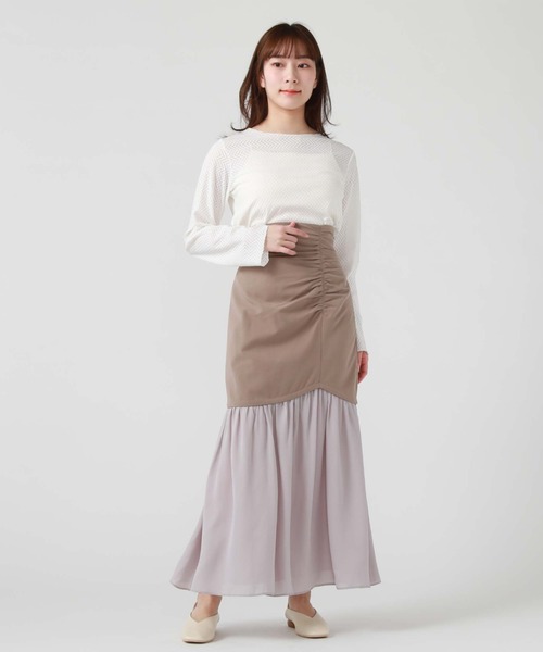 archives(アルシーヴ)の「ウェーブカットレースTOPS(Tシャツ/カットソー・レディース・オフホワイト/グレー/ブラック・MEDIUM)」の22枚目の写真