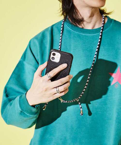 CONVERSE TOKYO(コンバーストウキョウ)の「スマホショルダーストラップ付きiPhone ケース(※12・12Pro・13・13Pro対応)【WEB限定商品】(スマホケース/カバー・レディース・ホワイト系その他/ブラック系その他/ホワイト系その他2/ブラック系その他2・1/2/3)」の4枚目の写真