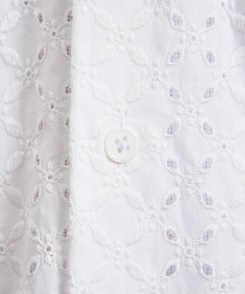 MONKEY TIME(モンキータイム)の「<monkey time> BROAD EMBROIDERY REG/シャツ(シャツ/ブラウス・メンズ・ダークグレー/ホワイト・S/M/L/XL)」の14枚目の写真