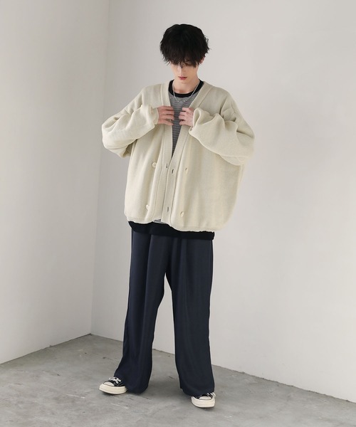 エンポリオアルマーニ　ダブルブレスト ニットカーディガン　ジャケット エンポリオアルマーニ ダブルブレスト ニットカーディガン ジャケット