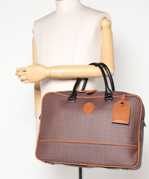 Ted Baker(テッドベーカー)の「TRAYMON T モノグラム ドキュメント バッグ(ビジネスバッグ・メンズ・ブラウン系その他2・O/S)」の4枚目の写真