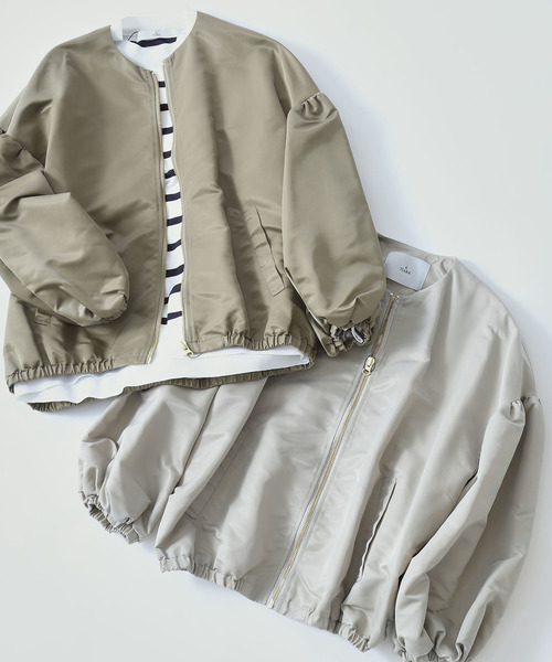 バルーンスリーブMA-1ブルゾン