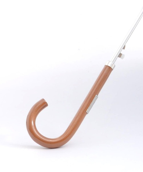 Arnold Palmer（アーノルドパーマー）の「ギンガムチェック 晴雨兼用 シェア 長傘（長傘・レディース・ネイビー/ベージュ・F）」の5枚目の写真