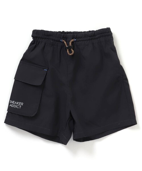 BREEZE(ブリーズ)の「【WEB限定】 ポケットロゴハーフパンツ(その他パンツ・キッズ・ブラック/インディゴブルー・150/100/140/110/90/130/120)」の3枚目の写真