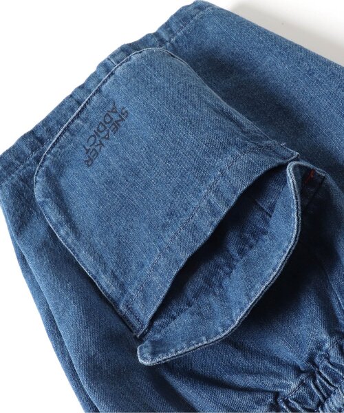 BREEZE(ブリーズ)の「【WEB限定】 ポケットロゴハーフパンツ(その他パンツ・キッズ・ブラック/インディゴブルー・150/100/140/110/90/130/120)」の4枚目の写真
