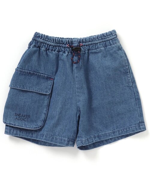 BREEZE(ブリーズ)の「【WEB限定】 ポケットロゴハーフパンツ(その他パンツ・キッズ・ブラック/インディゴブルー・150/100/140/110/90/130/120)」の6枚目の写真
