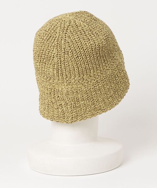 RACAL(ラカル)の「RACAL/Paper Melange Knit Tulip Hat(ニットキャップ/ビーニー・メンズ・ブラウン/マスタード/グリーン/ブルー・FREE)」の5枚目の写真