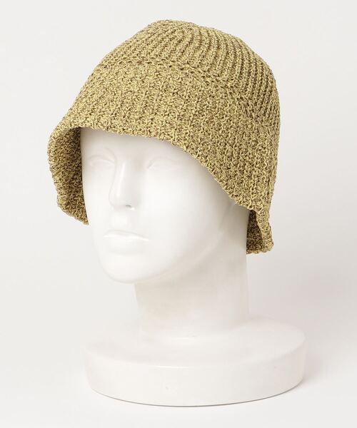 RACAL(ラカル)の「RACAL/Paper Melange Knit Tulip Hat(ニットキャップ/ビーニー・メンズ・ブラウン/マスタード/グリーン/ブルー・FREE)」の6枚目の写真