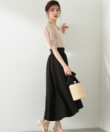 PROPORTION BODY DRESSING | ギャザーフレアスカート / 1213120402(スカート)