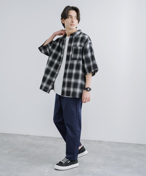 KRIFF MAYER（クリフメイヤー）の「KRIFF MAYER クリフメイヤー EVERYDAY ストレッチイージーパンツ（その他パンツ・メンズ・ベージュ/オリーブ/ネイビー/ブラック/グレー・L/XL/M）」の6枚目の写真