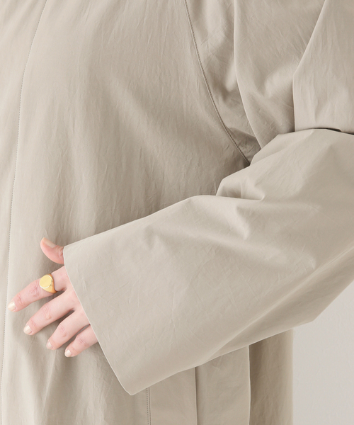 セール】【ATON/エイトン】KYOTO TSURIZOME COTTON BALMACAAN