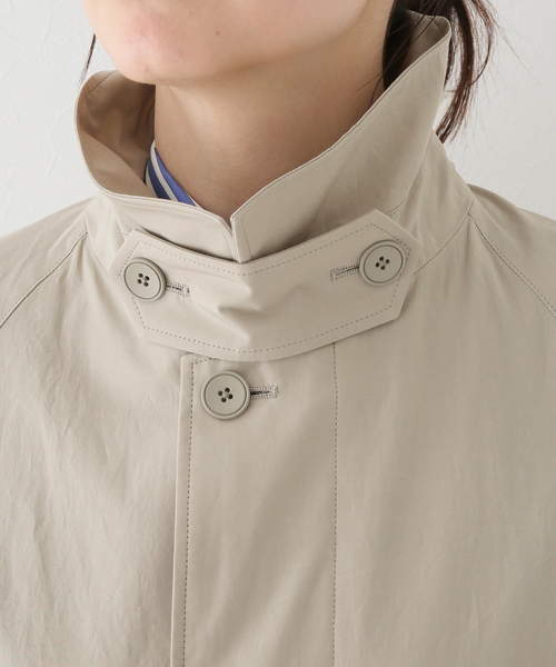 ATON/エイトン】KYOTO TSURIZOME COTTON BALMACAAN COAT 【公式通販】