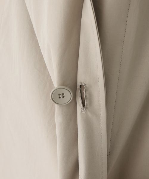 ジャケット・アウター KYOTO TSURIZOME COTTON BALMACAAN CO セール】【ATON/エイトン】KYOTO TSURIZOME COTTON BALMACAAN