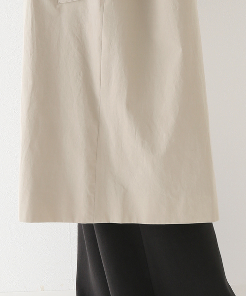 セール】【ATON/エイトン】KYOTO TSURIZOME COTTON BALMACAAN COAT