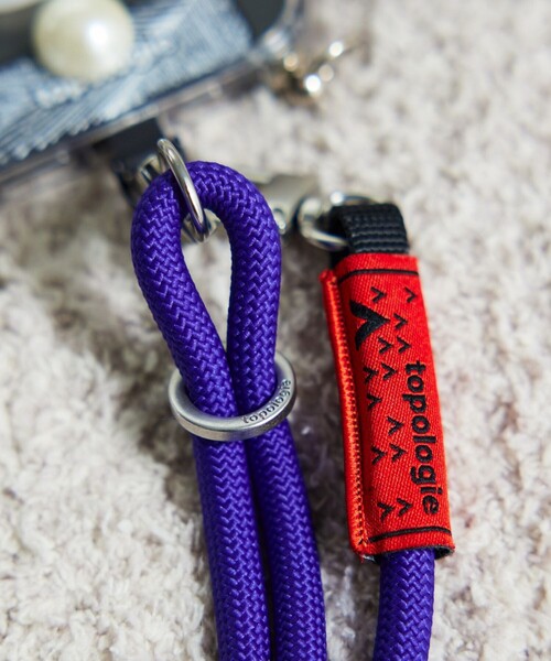 スマホアクセサリー TOPOLOGIE 8mm ROPE STRAP KOCHE BLUE 8.0mm Rope / KOCHE【ストラップ単体】 – Topologie (トポロジー