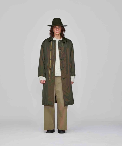 Iroquois（イロコイ）の「WATER-SOLUBLE BONDING CO（モッズコート