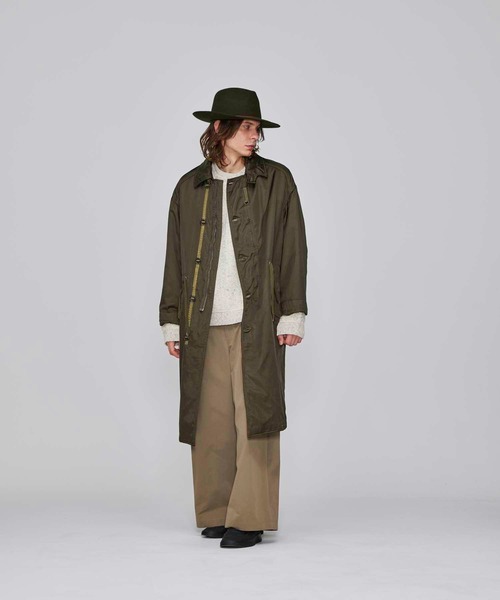 Iroquois（イロコイ）の「WATER-SOLUBLE BONDING CO（モッズコート